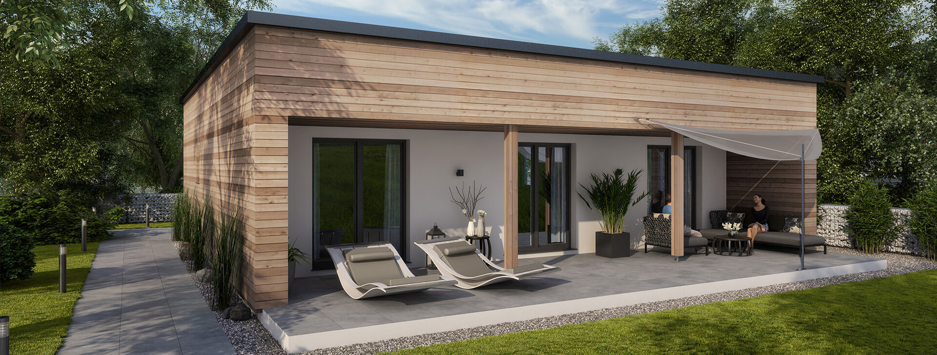 WOLF Haus - Fertighaus Bungalow